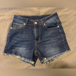 Born Primitive Dark Wash Jean Shorts